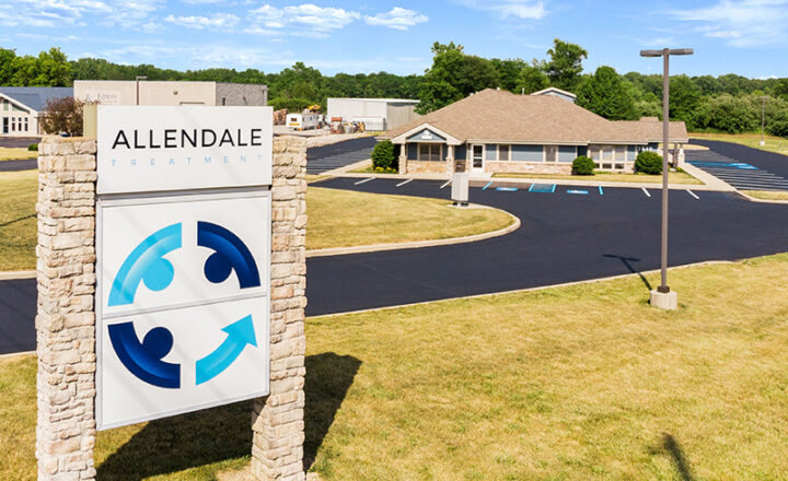 Exterior of Allendale Treatment in Auburn, Indiana