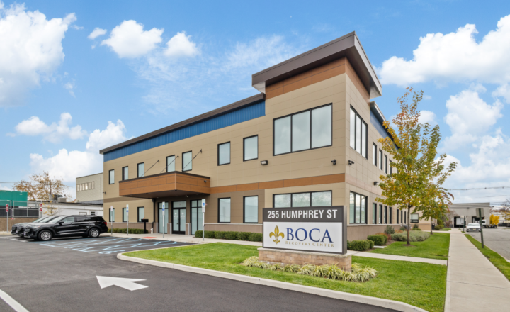 Exterior of Boca Recovery Center at 255 Humphrey Street in Englewood, New Jersey