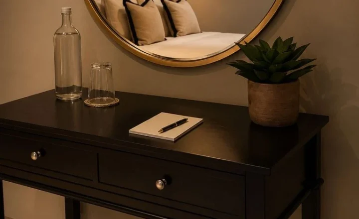 Private bedroom at Charterhouse Clinic in Northamptonshire
