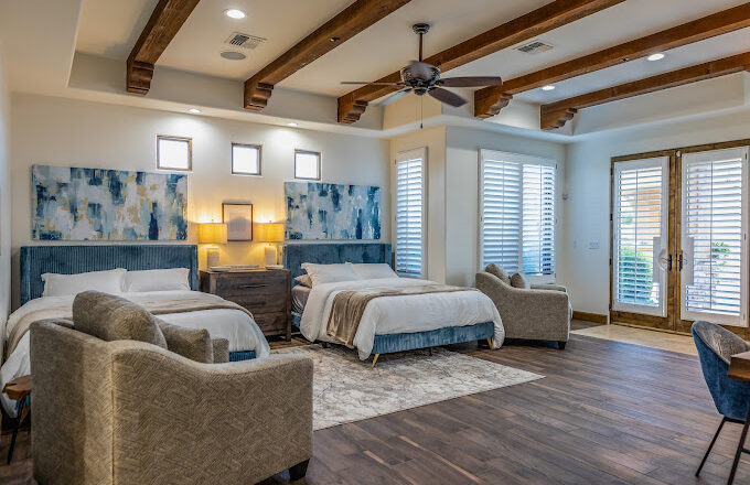 Residential kitchen at Desert Recovery Centers in Glendale, Arizona