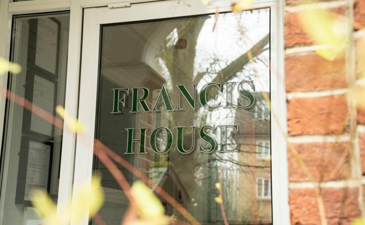 Francis House residential rehabilitation building in Southampton