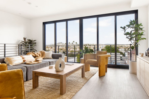 Aerial view of the Invigorate Behavioral Health residential campus in Los Angeles