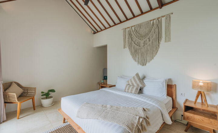 Private bedroom at Villa Marco shown in The Lighthouse Bali official gallery