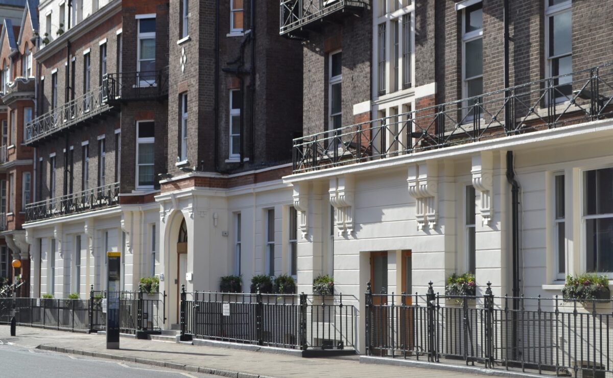 Nightingale Hospital building on Lisson Grove in Marylebone, London