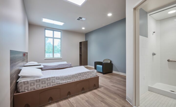 Campus view at Oceans Behavioral Hospital — Baton Rouge South