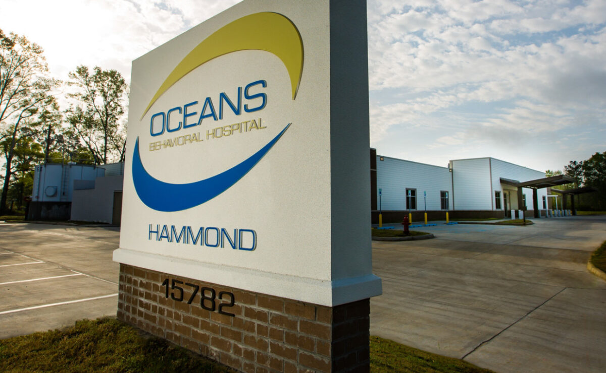 campus exterior at Oceans Behavioral Hospital — Hammond