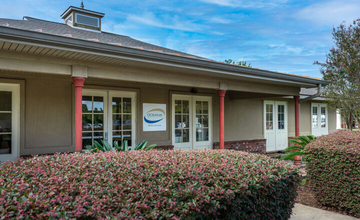 Entrance at Ochsner Behavioral Health Acadiana Broussard