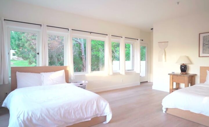 Shared bedroom at Paradigm Treatment's Point Dume teen residence in Malibu