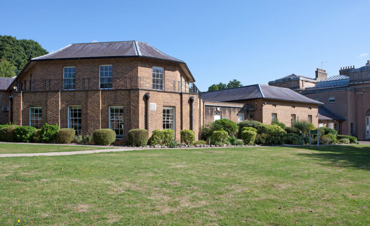Priory Hospital North London building and gardens