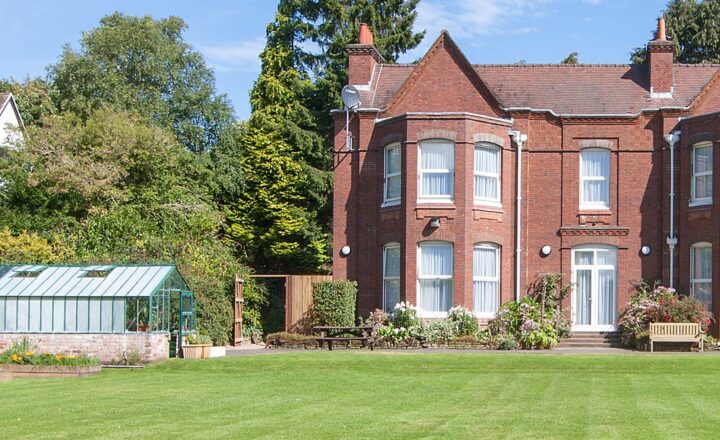 Grounds of Priory Hospital Woodbourne in Birmingham