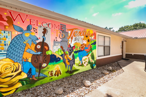 Interior accommodation at Recovery Unplugged Austin