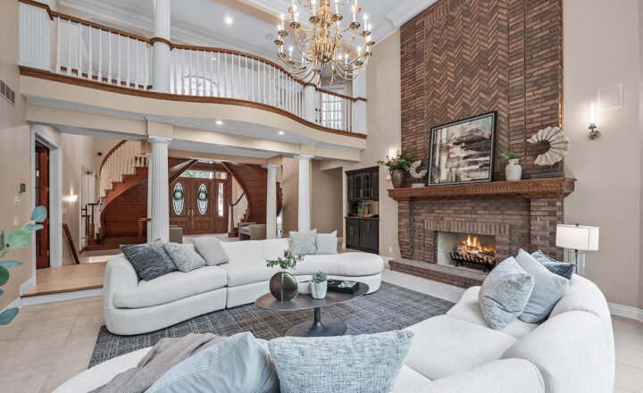 Residential lounge at Rushton Recovery in South Lyon, Michigan
