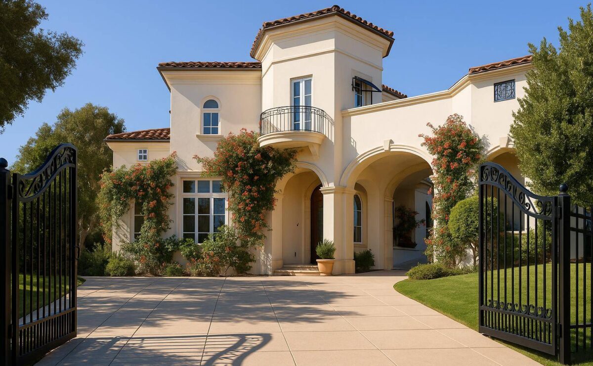 Gated residential building at Serenity Malibu