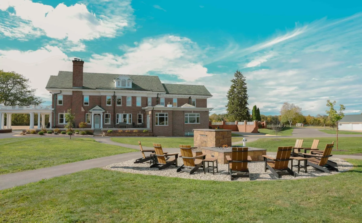 Exterior of The Grove Estate residential treatment center in Peru, Indiana