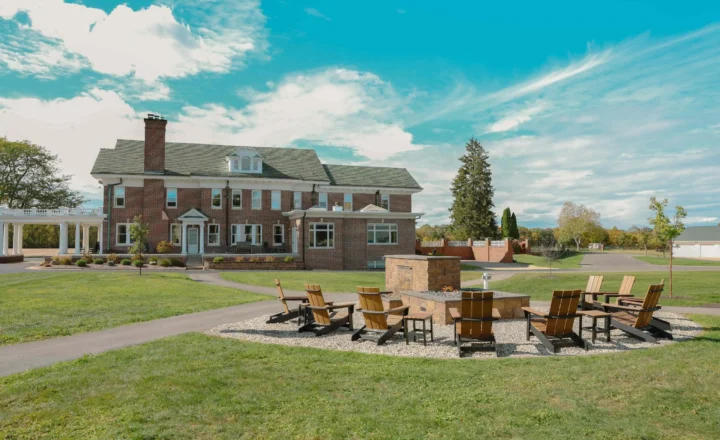 Exterior of The Grove Estate residential treatment center in Peru, Indiana