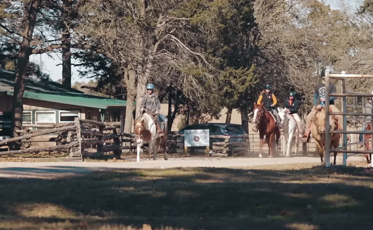 Horse ranch at The Last Resort Recovery in Smithville
