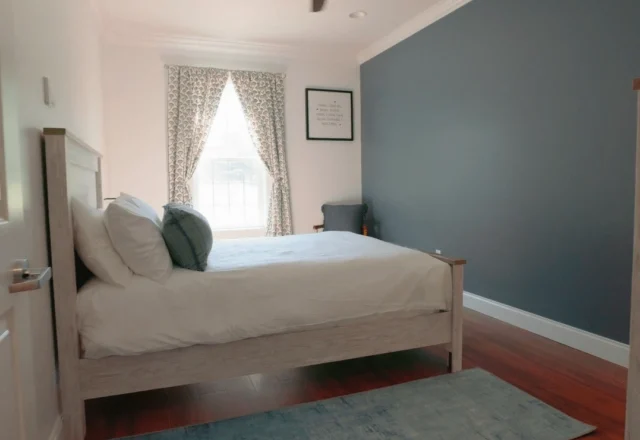 Private bedroom at The Ridge residential treatment estate in Milford, Ohio