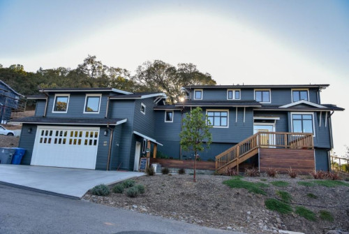 Exterior of an Avery Lane residential house in Novato