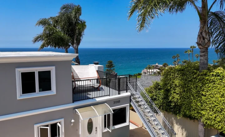Aerial view of California Detox’s Laguna Beach treatment property
