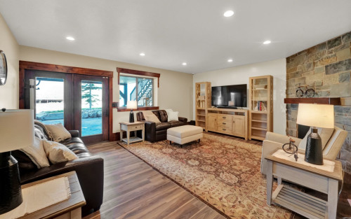 Living room in Corner Canyon’s Fort Street residential facility