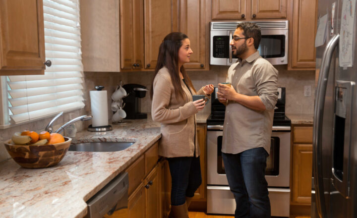 Kitchen interior shown in the Gunderson Residence listing gallery