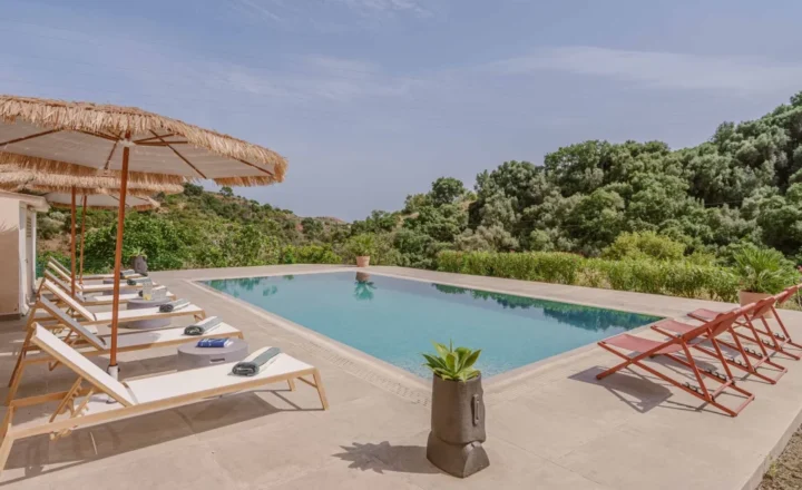 Swimming pool at InnerLife Recovery near Marbella