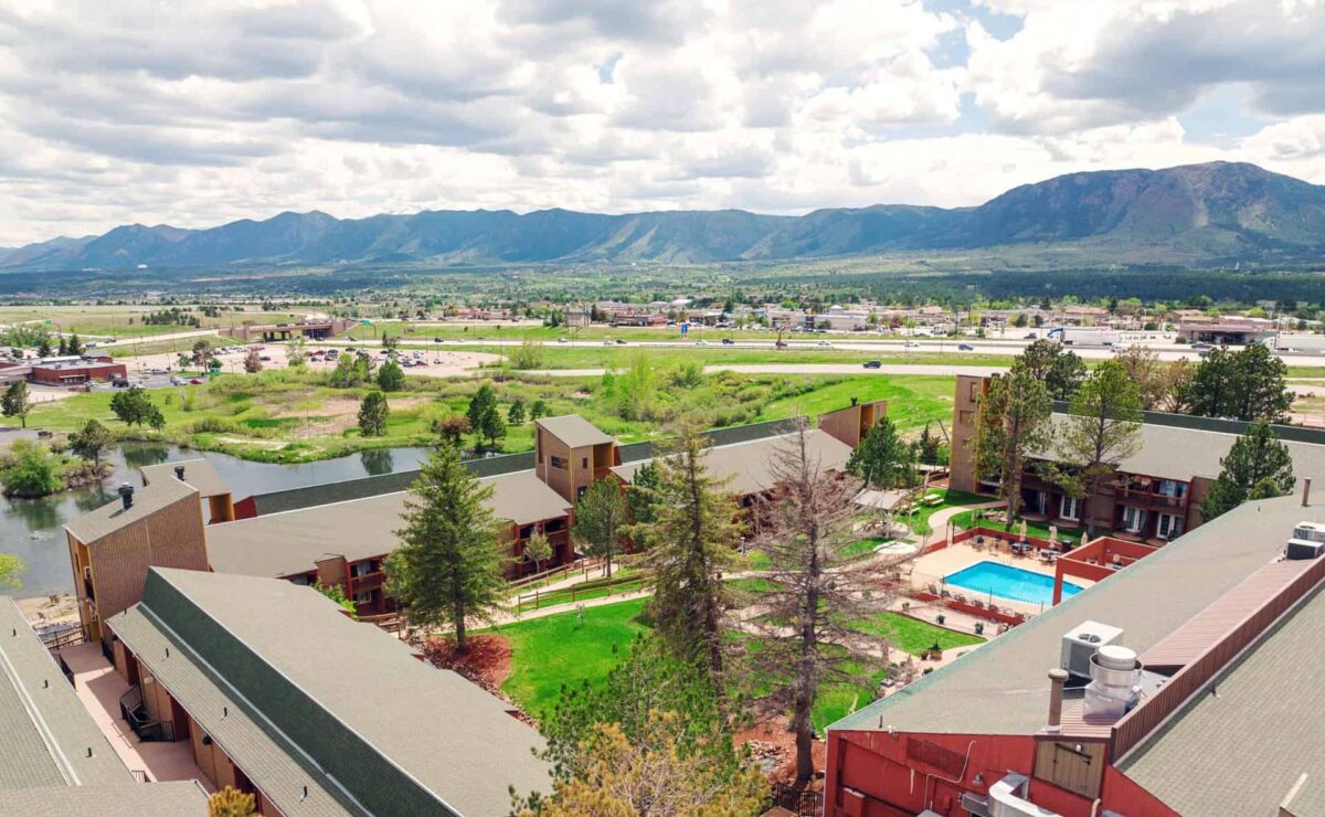 Mountain Springs Recovery’s residential campus in Monument, Colorado