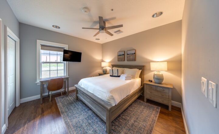 Bedroom at The Guest House