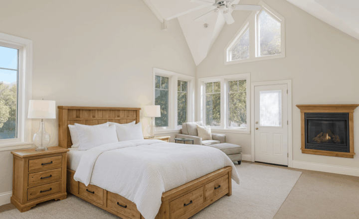 Private bedroom at Alpine Recovery Lodge in Alpine, Utah