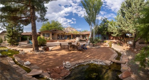 Exterior of the Alternative to Meds Center residential campus in Sedona, Arizona