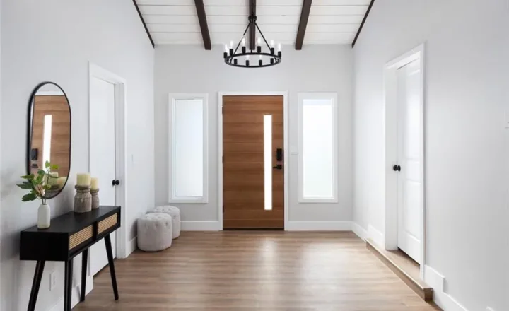 Interior entrance and common area at Connections Mental Health in Tustin, California