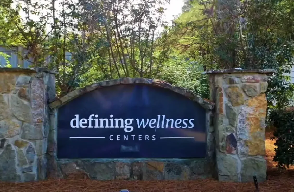 Aerial view of a residential lodge at Defining Wellness Centers in Brandon, Mississippi