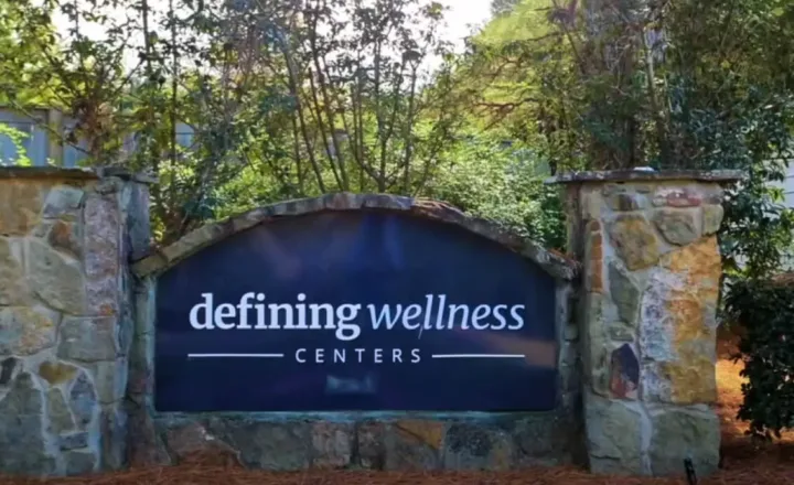 Aerial view of a residential lodge at Defining Wellness Centers in Brandon, Mississippi