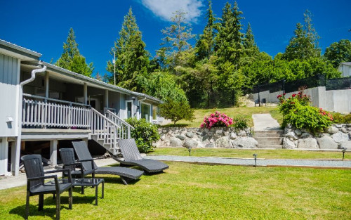 Georgia Strait Women’s Clinic waterfront treatment building in Powell River