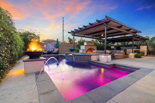 Front exterior of Reviving You Recovery’s residential house in Menifee, California