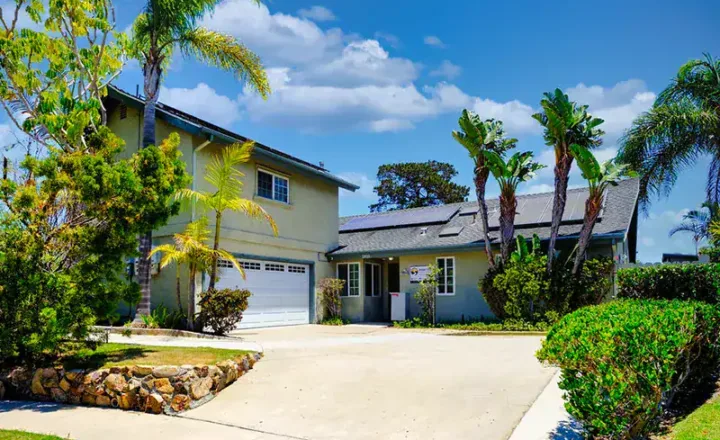 Exterior of the Right Path Recovery residential facility in San Diego
