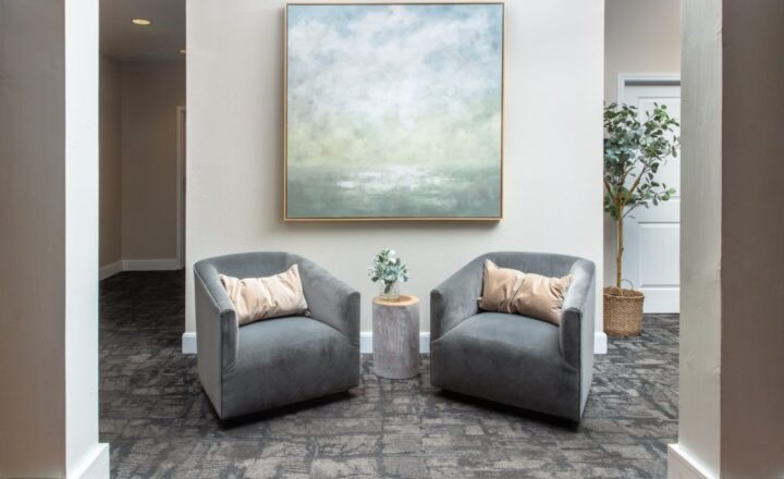 Patient bedroom at Skyward Treatment's Sugar Land residential campus