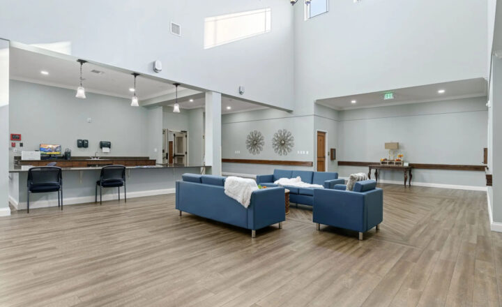 Residential interior at Stone River Recovery Center in San Antonio