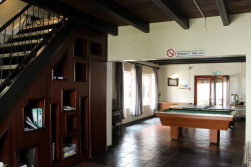 Residential courtyard and bedroom entrance at The Way Recovery in Pretoria