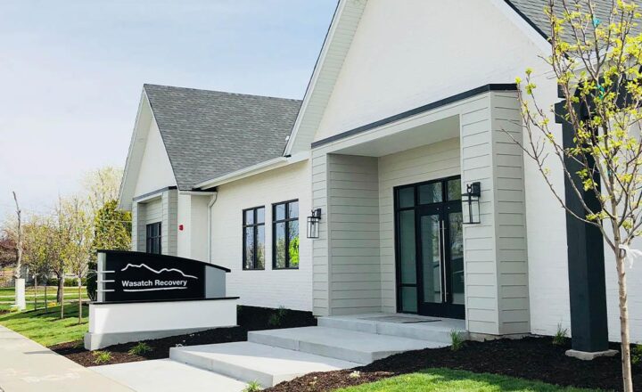 Wasatch Recovery residential campus in Cottonwood Heights, Utah